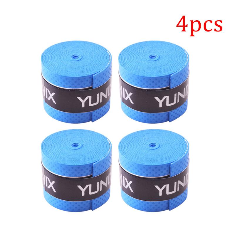 4/6Pcs Tennis Sweat Tape Anti-Slip Bicycle Handlebar Badminton Racket Grips Elasticity Sweatband Fishing Rods Dumbbel Protect