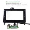 5 Inch Acrylic Bracket Case Holder Cover LCD Display Screen For Raspberry Pi Black