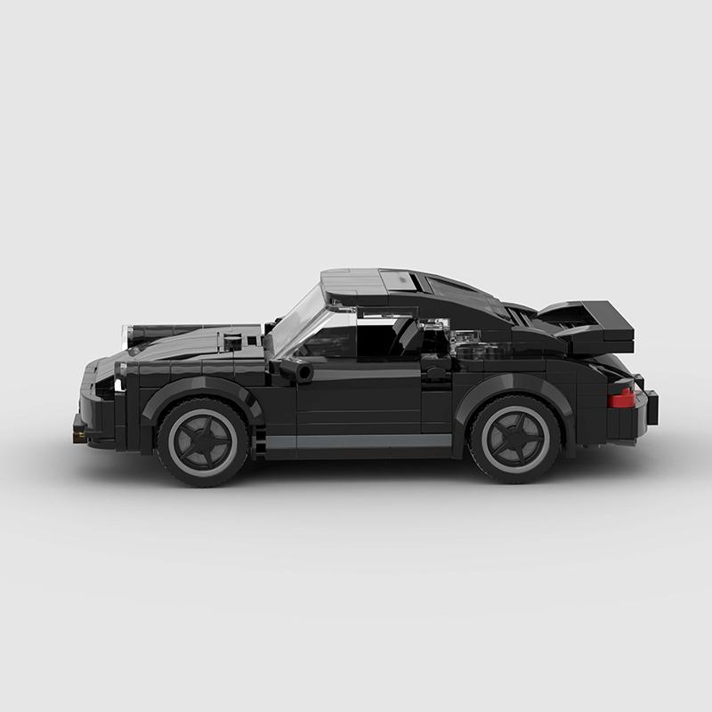 MOC Brick Technical Car Racer Building Block Sports Black Supercar Vehicle Technique Kids Toys Boy Christmas Gift
