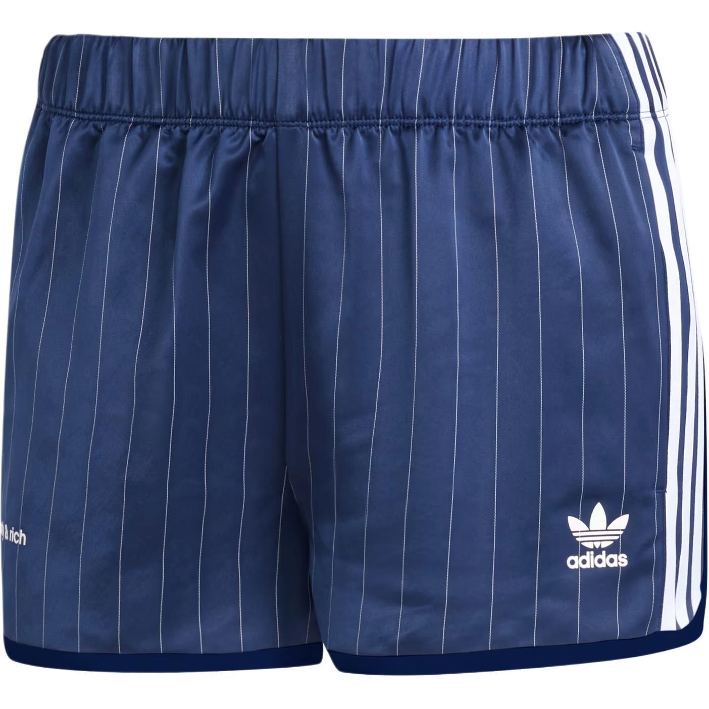 

adidas x Sporty & Rich Track Short Navy/White JI9278 XXS