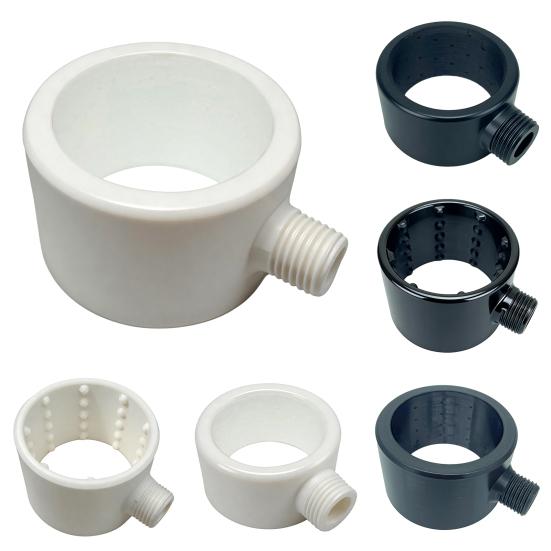 Duschhuvudfilter Kraftfull Superladdning Hydromassage Allsidig Rengöring Duschhuvud med 360-graders Ring Vattenspray Standardgänga