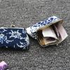 2PCS Women Coin Purse Canvas Mini Palm Size Coin Holder Durable