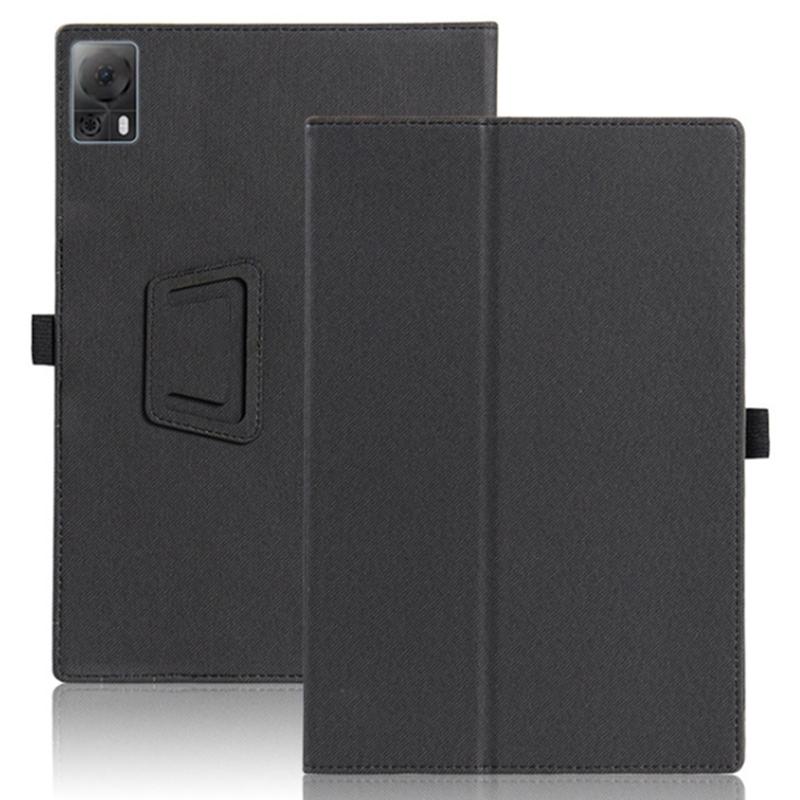 For T-Mobile REVVL Tab Case Skin-touch Leather Stand Tablet Cover with Wristband Design