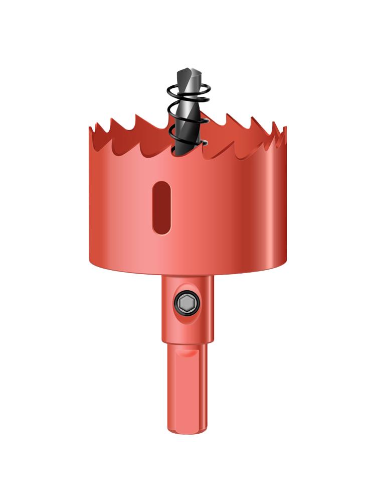 Bimetal Multifunctional Hole Saw for Wood, Gypsum, Metal & Plastic