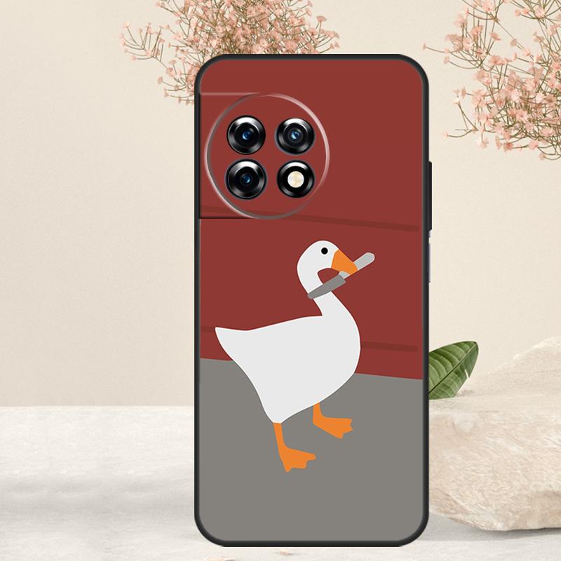Untitled Goose Game Hülle Für OnePlus 13s 13 13R 12 12R 11 10 10R 10T 8T Nord 5 CE 4 2 3 Lite N10 N20 N30 Cover