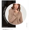 High Neck Sweater, Women's Knitted Loose New Style, High Neck Thickened Autumn and Winter Sweater, High Neck Solid Color Casual Medium Long Sweater