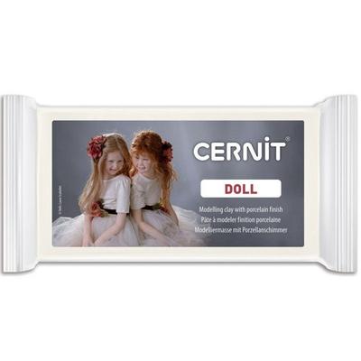 Modelovací hmota - Cernit - Doll - Bílá - 500 g - Porcelánový efekt