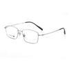 Men's Semi-Rimless Half-Titanium Eyeglass Frame - Stylish, Fashionable & Versatile