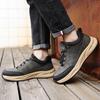 Fashion New Designer Male Tenis Masculino Versatile Leisure Walk Man Footwear Suede Leather Casual Shoe Non-Slip Comfy Mens Sneakers