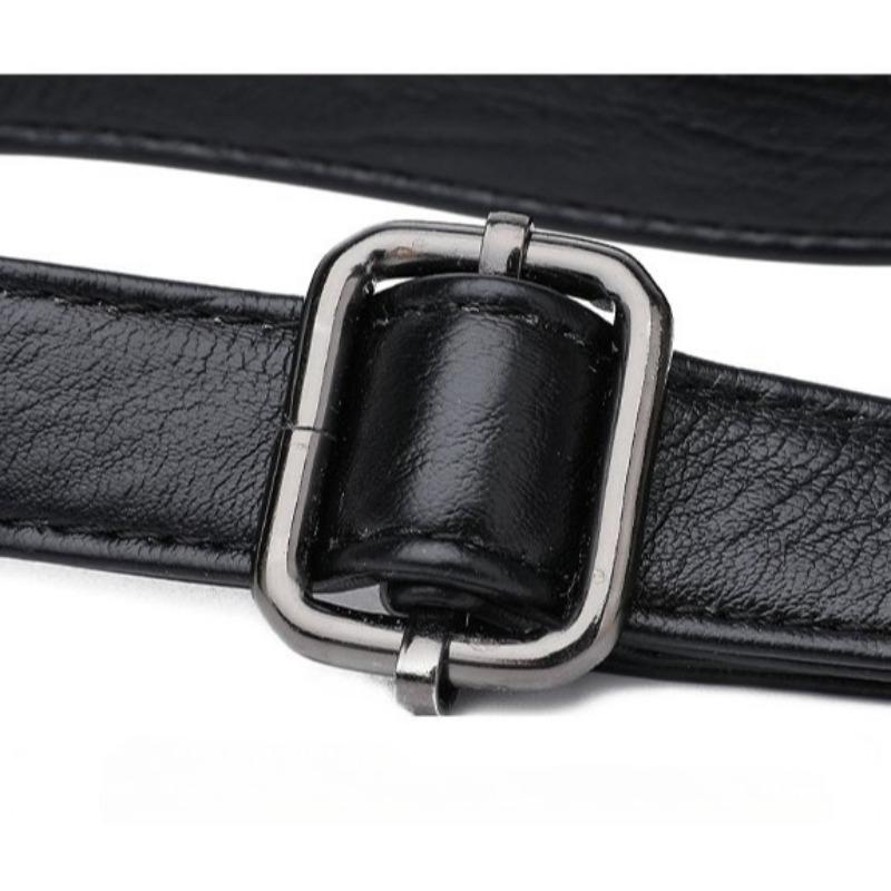 Luxury Branded Designer Soft Leather Crossbody Handbag with Adjustable Strap and Multiple Pockets
