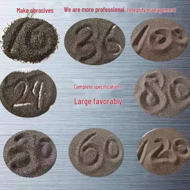 Premium Brown Corundum Abrasive Powder for Sandblasting, Rust Removal, Metal Polishing, and Grinding - Free Shipping