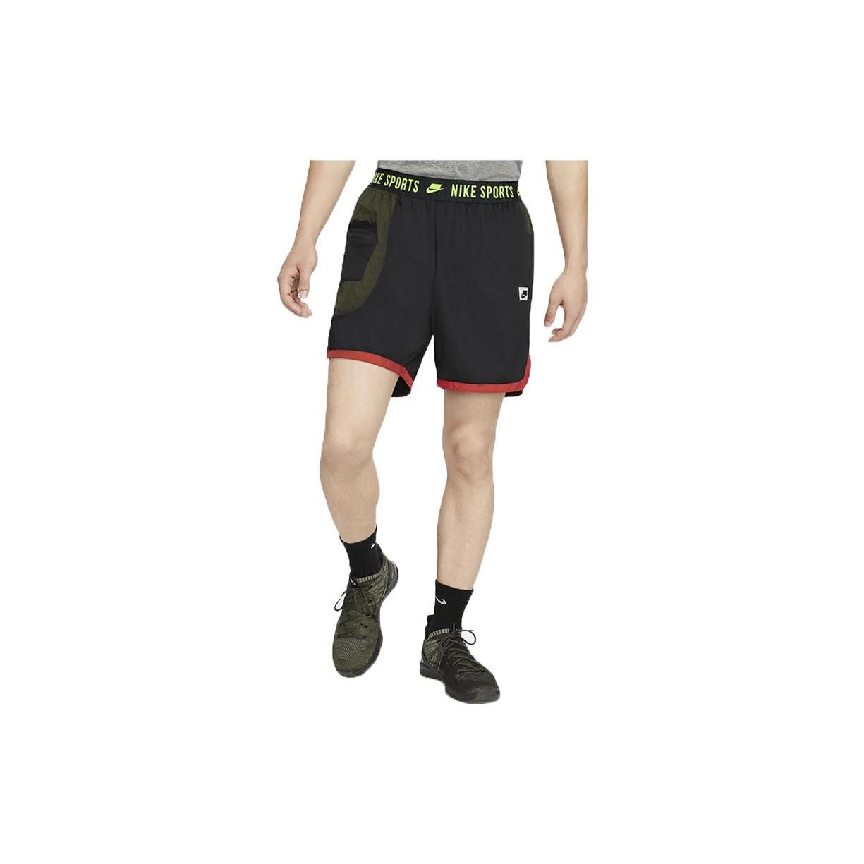 

Nike Sportswear Colorblock Casual Shorts Black Multi BV3250-010 XXXXXL