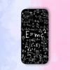 Physics Chemical Math Formula Phone Case For Apple iPhone 15,14,13,12,11,Pro,X,XS,Max,XR,Plus,Mini Soft Black Shell