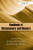 The Handbook of Metamemory and Memory Book