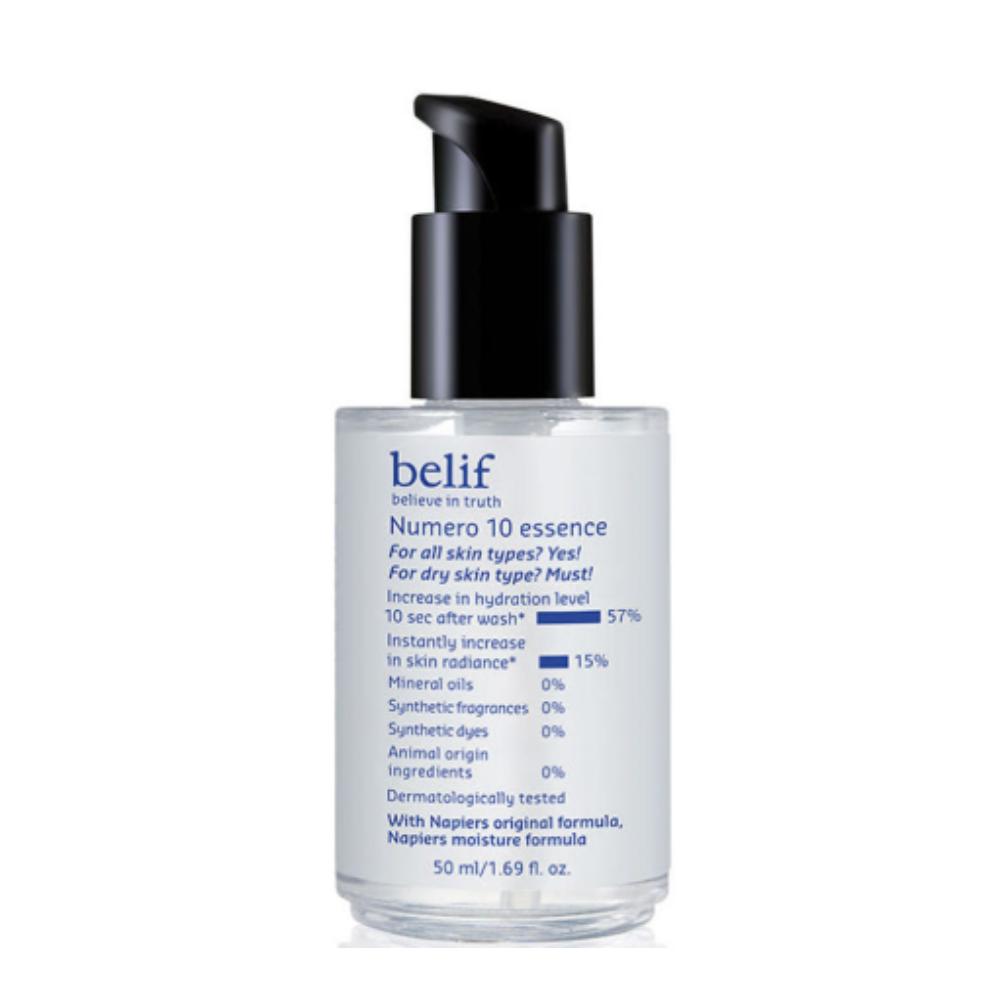 belif Numero 10 Essence 50ml - The 10-Second Moisture Lock Post-Cleansing Booster