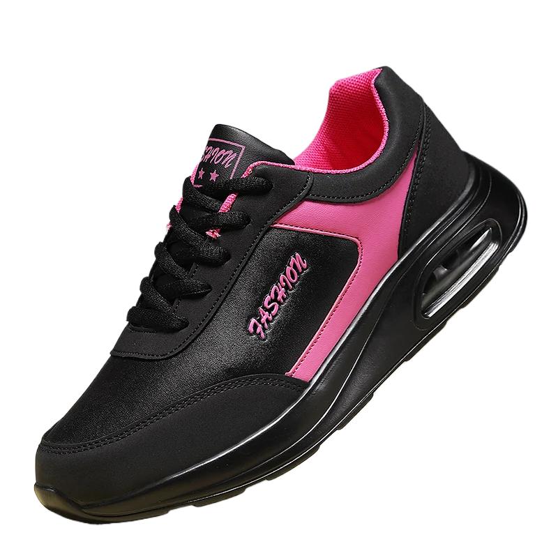 Fashion 2025 New Women Comfortab Non-slip Designer Casual Sneakers Ladies Sport Jogging Shoe Fashion High Quality Leather Running Shoes