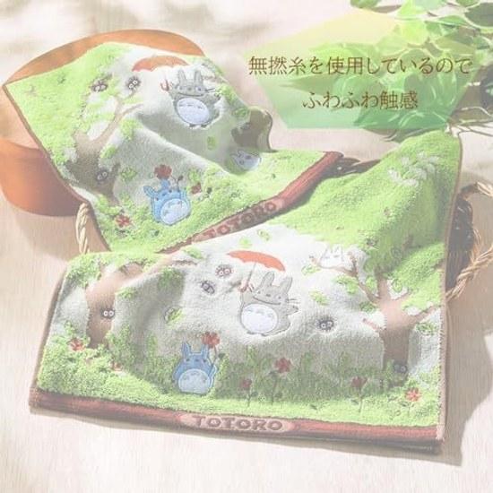 Marushin Ghibli veido rankšluostis Mano kaimynas Totoro 100% medvilnė Character Goods Dovana Gimtadienis Motinos diena Shady Walk