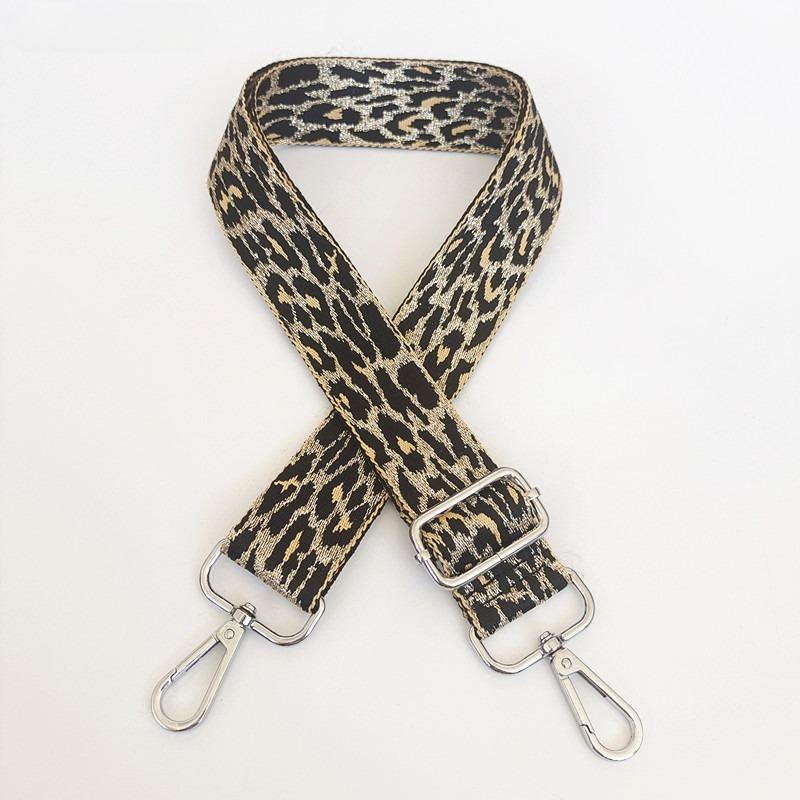 New Color Leopard Print Luggage Accessories Strap Adjustable Shoulder Crossbody Women's Bag Versatile Long Strap Broadband