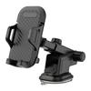 Adjustable Car Phone Holder with Suction Cup & Air Vent Mount