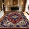 Persian Exotic Style Large Living Room Carpets Decoration Home Lobby Foldable Washable Fluffy Rug Bedroom Tatami Mat Non-slip