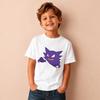 Kids T-shirt Pokemon Haunter Print Short Sleeve Tee Boys Girls Casual Tops Birthday Gift