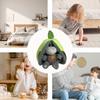 Relaxation Breathing Plush, Sleeping Animal Toy,Soft Light-Up Music Ass, Realistic Breathings Motion, Comfort Sleep Aid for Kids