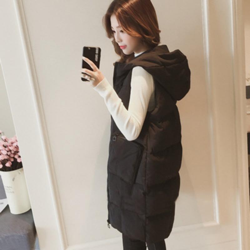 Down Cotton Vest Jacket for Women