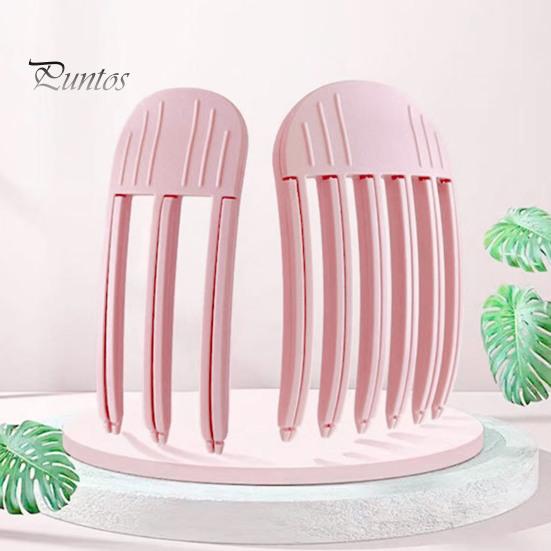 3 Teile/satz Flauschigen Haar Kamm Clip Haar Roller Natürlichen Bump Up Kamm Volumen Clip Tragbare Reise 3/6 Zähne Stirn Pony Styling Kamm Frauen Mädchen Haar