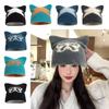 Butterfly Five Pointed Star Cat's Ears Hats Thickened Winter Autumn Pullover Hat  Men Women