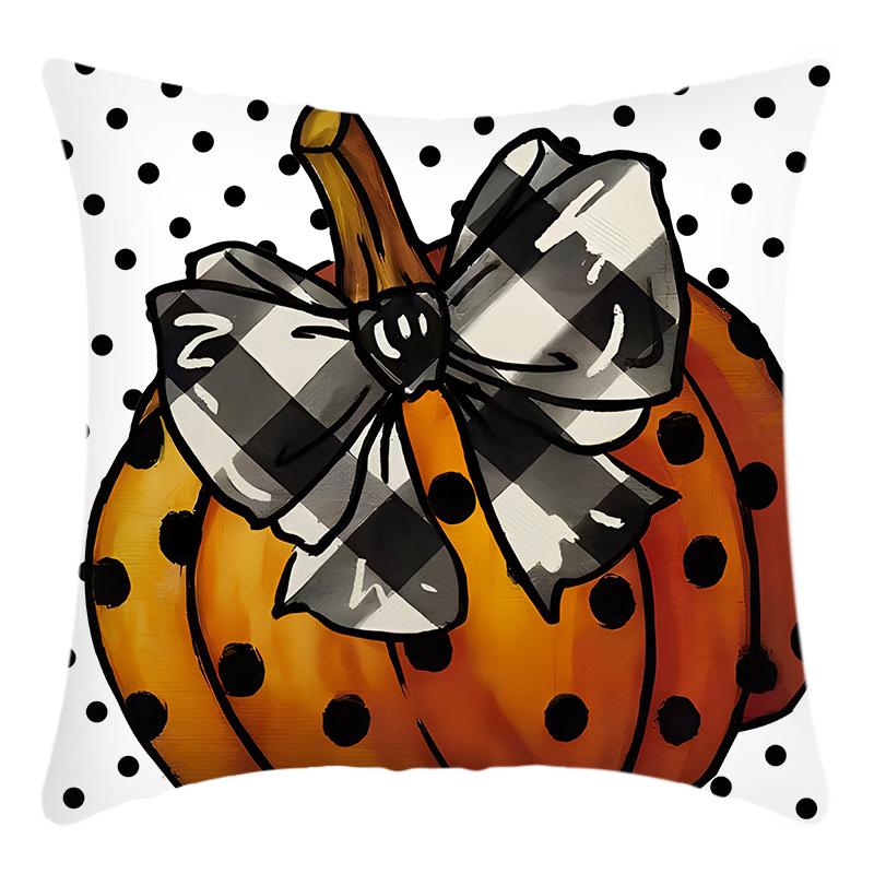 

Новый Хэллоуин Принт Маленький Призрак Хэллоуин Тыква Наволочка Дом Диван Подушка Чехол