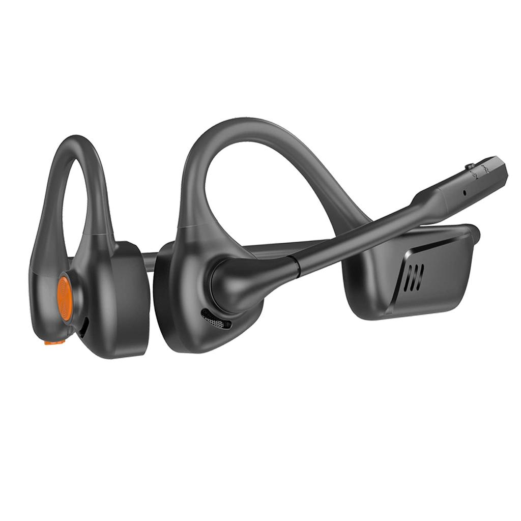 Eppfun Air Conduction Bluetooth Headset with Evolution of Bone Conduction CVC Call Noise APTX For Conference Microphone, Earphones, 8.0 Canceling,