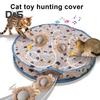Interactive Cat Toys Automatic Fast Rolling Ball with Sound Effects Indoor Motion Chirping Activated Moving Ball Cat Toys