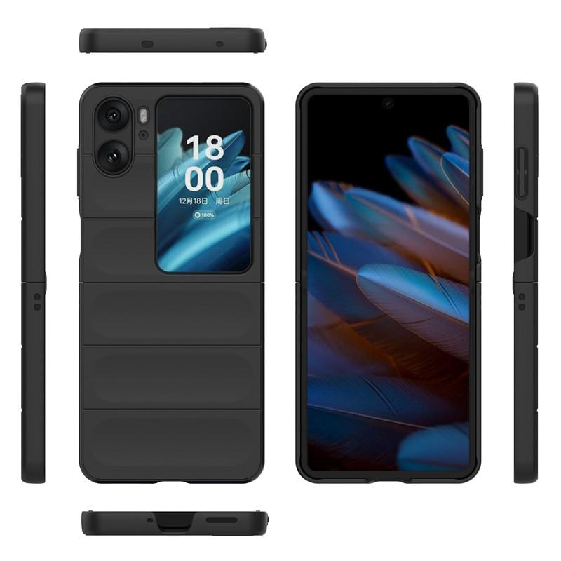 For OPPO Find N2 Flip Case OPPO Find N2 N3 Flip 5G Cover Luxury Matte PC Shockproof Protective Hard Back Cover OPPO Find N2 Flip