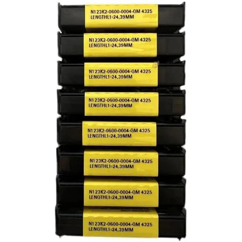 Original Sandvik / N123K2-0600-0004-GM 4325  / CNC Lathe Carbide Blade 10 PCS
