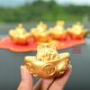 Five Blessings Auspicious Charm Resin Figurine Home Decor Gift For Celebrations And Weddings