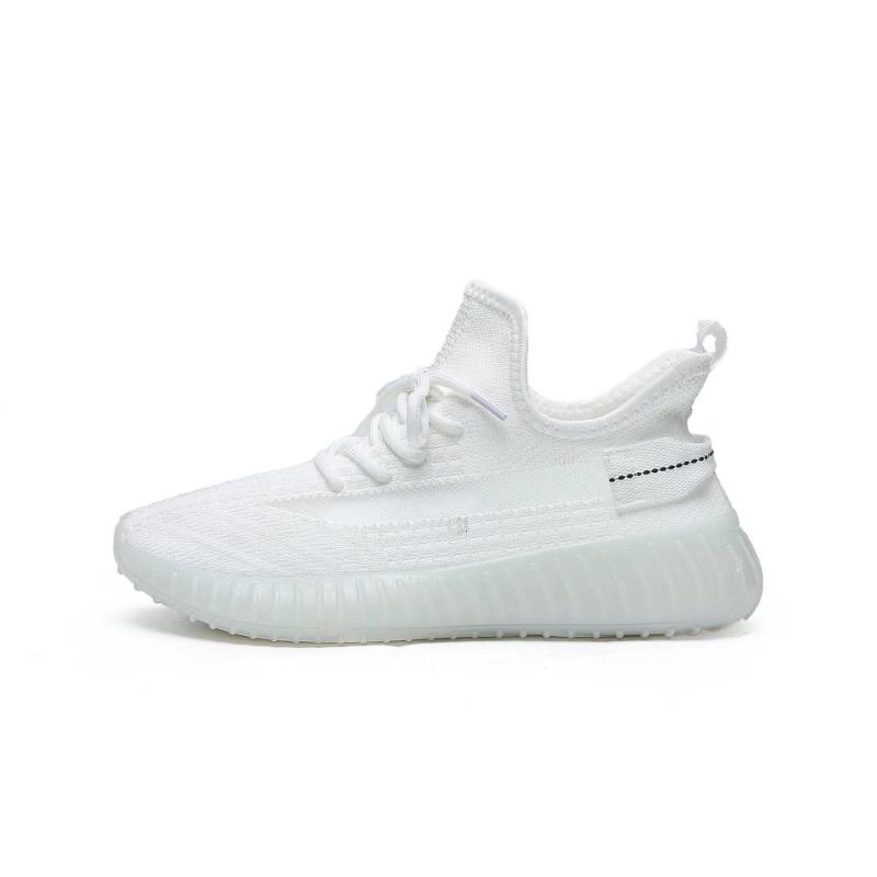 Men's new men's shoes breathable fly-woven sports shoes men's trend student couple versatile casual shoes women