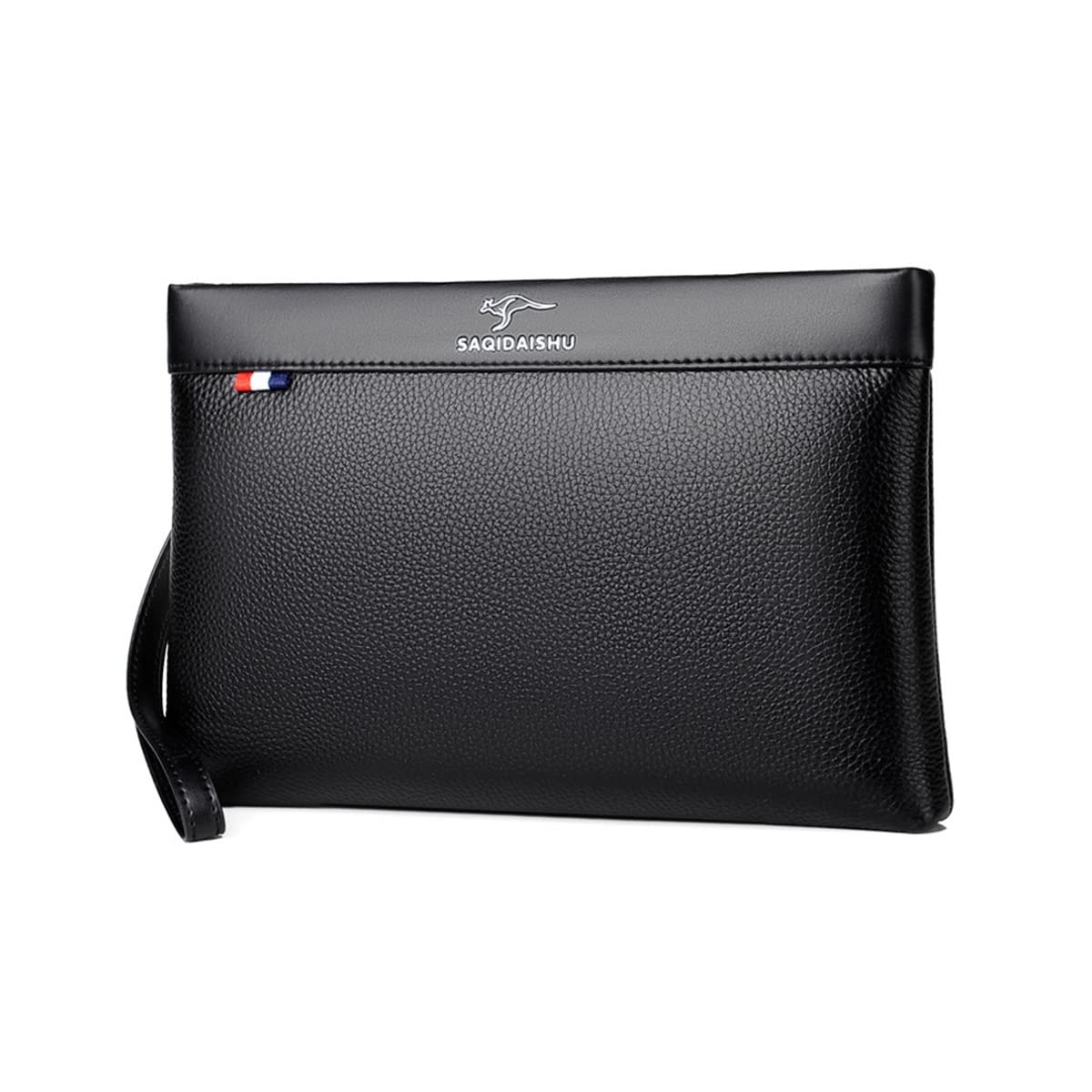 

Клатч из толстой коровьей кожи, натуральная сумка-тоут, для торжественных мероприятий, вечеринок, черный [Cenvins], мужская сумка, кожа, кожа, сумочка, сумка, формальный, свадьба, похороны, случаи,