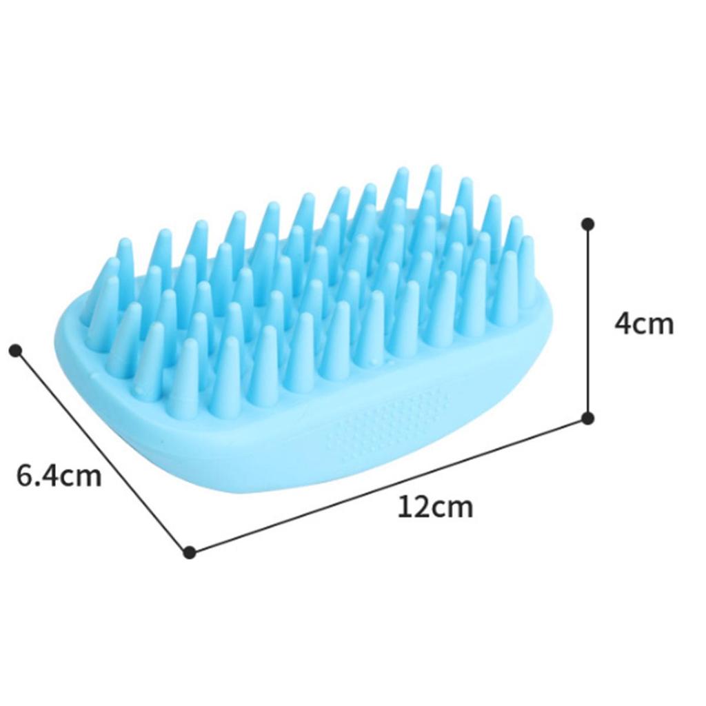Silikonowe rękawice do kąpieli zwierząt: Szczotka do czyszczenia psów i kotów