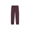 Li Ning Badfive Basketball Series Slim Fit Knit Casual Pants Men Bottoms Deep-Red AKLTC49-3