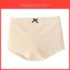Cotton Womens Antiexposure Seamless Briefs With Breathable Full Cotton Crotch For Daily Wear
