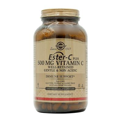 Ester-C Plus Vitamin C 500 mg, 250 pflanzliche Kapseln