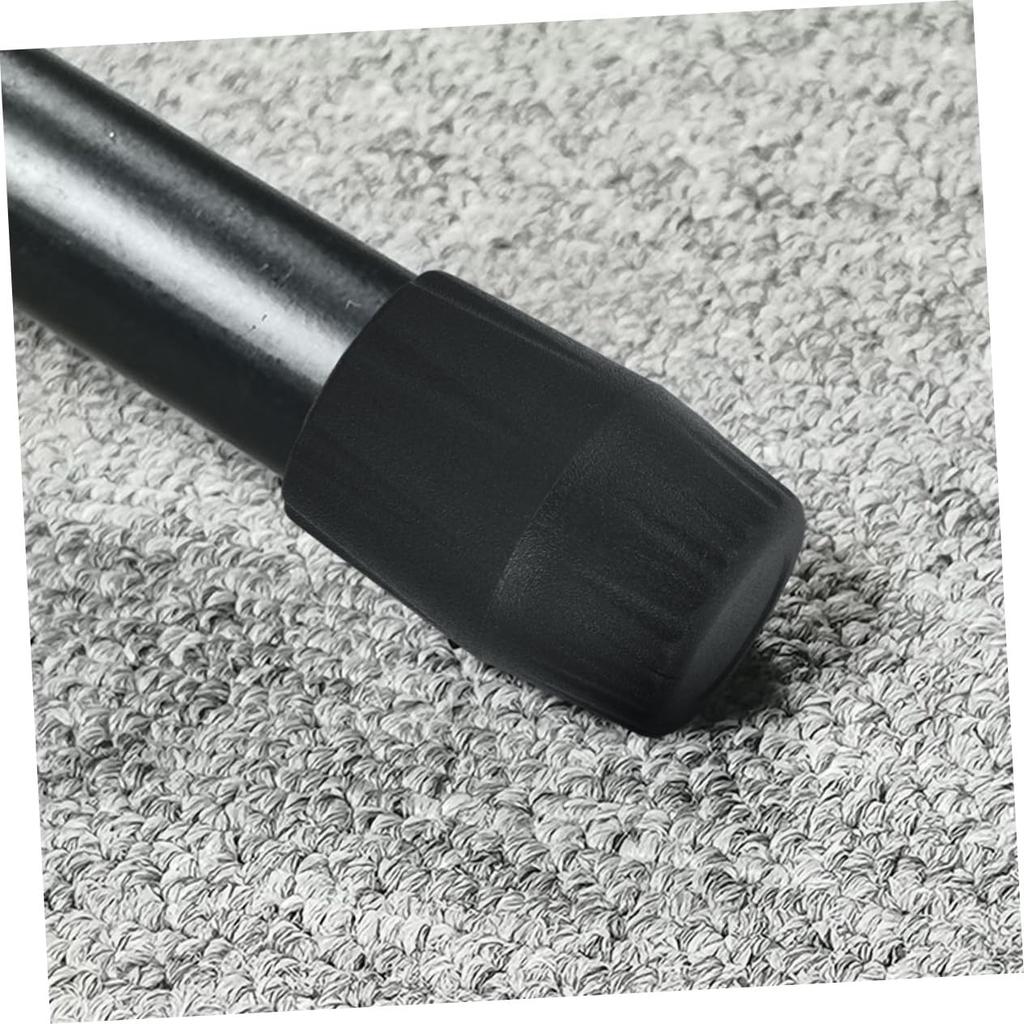FRCOLOR Guitar Stand Leg Guitar Stand Rubber Leg Foot Acoustic Guitar Foot Replacement Floor Musical Instrument Accessories Caps, 6pcs, Rubber, Black,