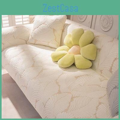 Cushion Sofa Pure Allseason Cotton Universal All Cotton Fabric Anti Slip Seat Cushion Cover Simple Modern Sofa Cover Towel