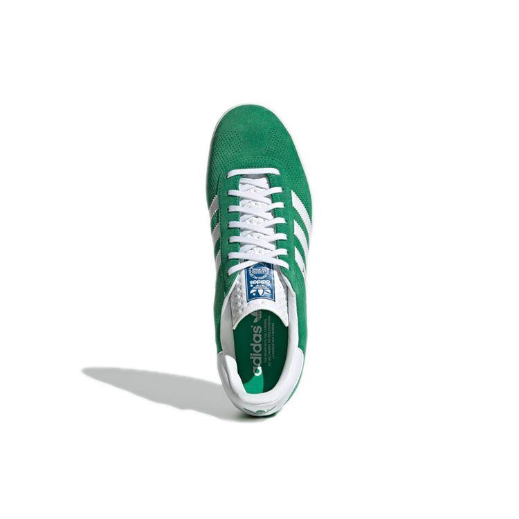 adidas Gazelle Green Unisex Sneakers Cloud-White Gold-Metallic H02215
