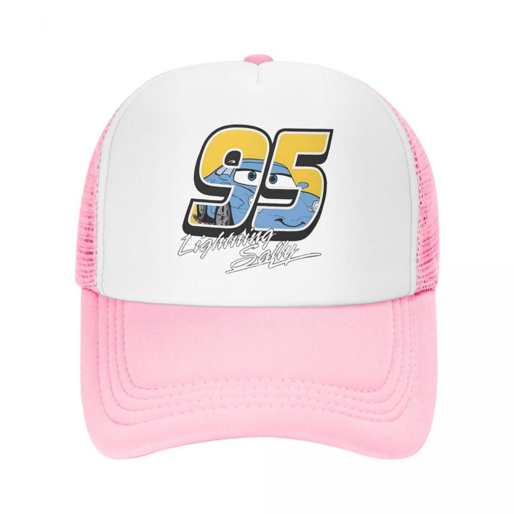 Lightning Sally Snd McQueen Accessories Mesh Trucker Hat Unisex Cooling Mesh-back Snapback Cap Vintage Adjustbale