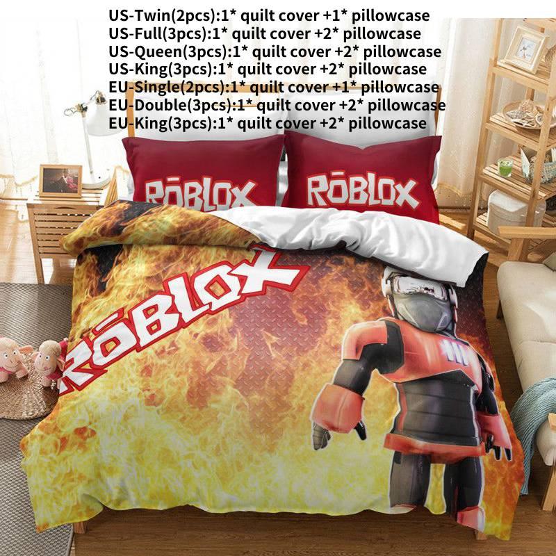 3d Cartoon Anime Down Comforter Set High Definition Digital Print 3 Piece Bedding Set Student Bedding Cover Pillowcases