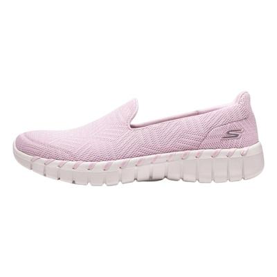 Go Walk Smart Mesh Shock-Absorbing Anti-Slip Abrasion Resistant Low-Top Athleisure Shoes Women's Pink