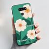 Weiche Hülle für LG K50S K40S Handyhülle LMX540HM LM-X540 LMX430HM LM-X430 Modischer Schmetterling Blume Schwarzer Silikon-Stoßfänger Abdeckung