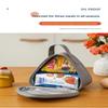 Portable Triangle Insulation Lunch Bag For Rice Vegetable Roll Milk Sandwich Egg Breakfast - Keep Food Warm Cool