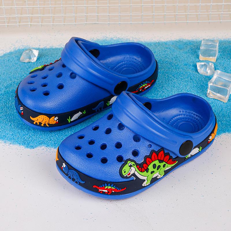 

Дитячі літні пляжні тапочки: М які дихаючі босоніжки для батьків і дітей для хлопчиків і дівчаток 29 королівський синій колір